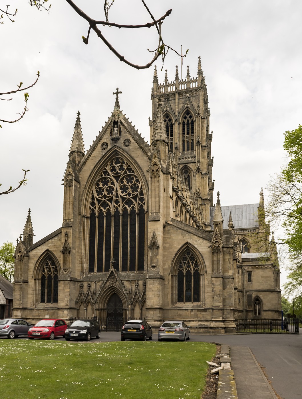 Doncaster Minster and its surroundings
